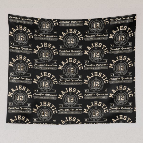 Item preview, MAJESTIC 12, ESTD 1947 (SEPIA) designed and sold by PeaceRosePress.