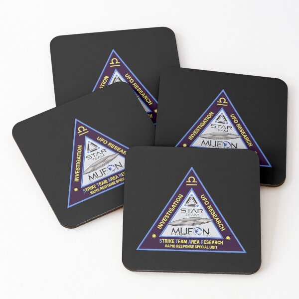 Item preview, MUFON (Mutual UFO Network) Triangular Star Team Patch Artwork designed and sold by PeaceRosePress.