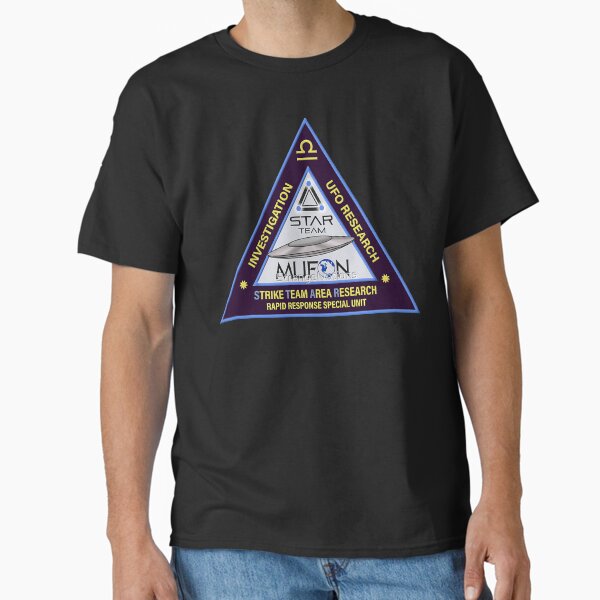 Item preview, MUFON (Mutual UFO Network) Triangular Star Team Patch Artwork designed and sold by PeaceRosePress.