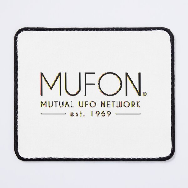 Item preview, Mufon black logo Long designed and sold by PeaceRosePress.
