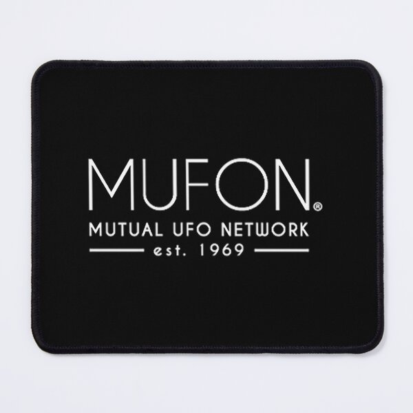 Item preview, Mufon White Logo designed and sold by PeaceRosePress.