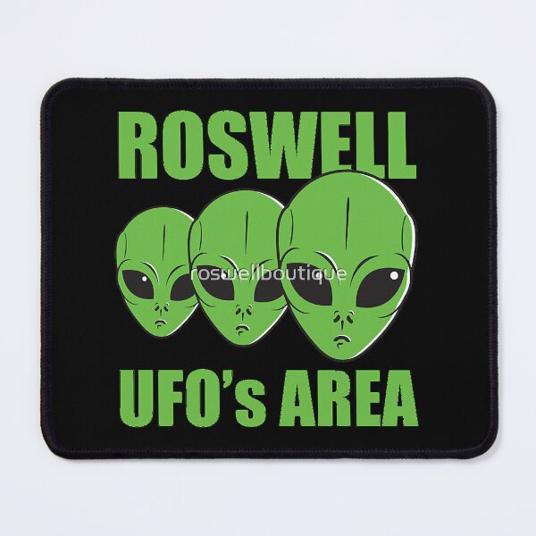 Item preview, Roswell UFOs Area designed and sold by PeaceRosePress.