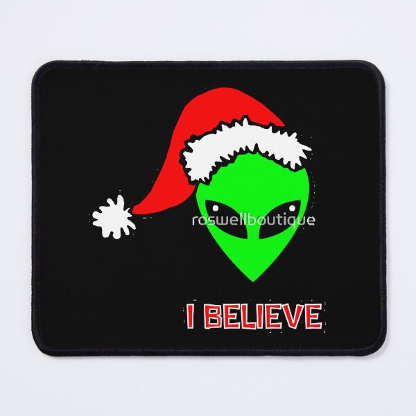 Item preview, Santa Alien - I Believe designed and sold by PeaceRosePress.