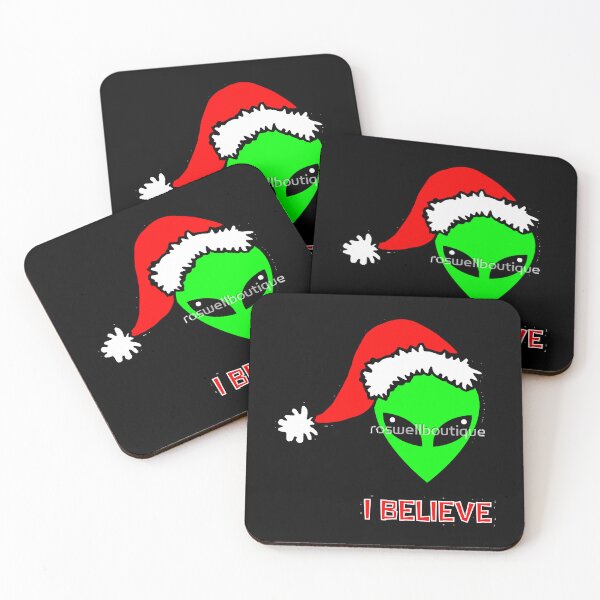 Item preview, Santa Alien - I Believe designed and sold by PeaceRosePress.