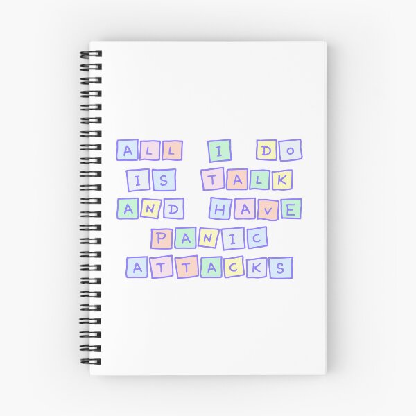 Item preview, All I do is talk and have panic attacks  designed and sold by PeachyPeonies.