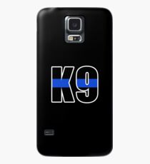 K9 dünne blaue Linie Officer Hülle & Skin für Samsung Galaxy