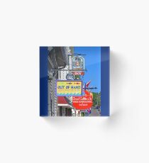 Lunenburg shop signs Acrylic Block