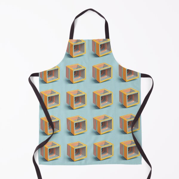 Item preview, Pastel Minimal Floating Cube 80's Aesthetic Design designed and sold by Tanis-Tweedale.