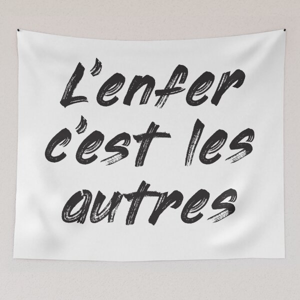Item preview, L'enfer c'est les autres designed and sold by koali333.