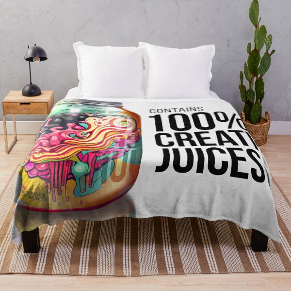 Item preview, Contains 100% Creative Juices - for Creatives, Artists and Content Creators! designed and sold by ArtificialEye.