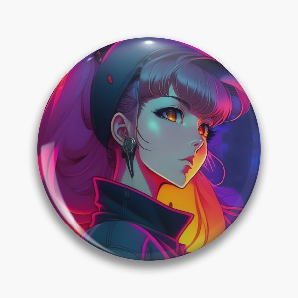 Item preview, Vintage 90's anime style Anime girl wallpaper designed and sold by Artificial2077.