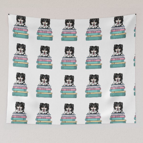 Item preview, Border Collie And Books designed and sold by TheAnimalZ00.