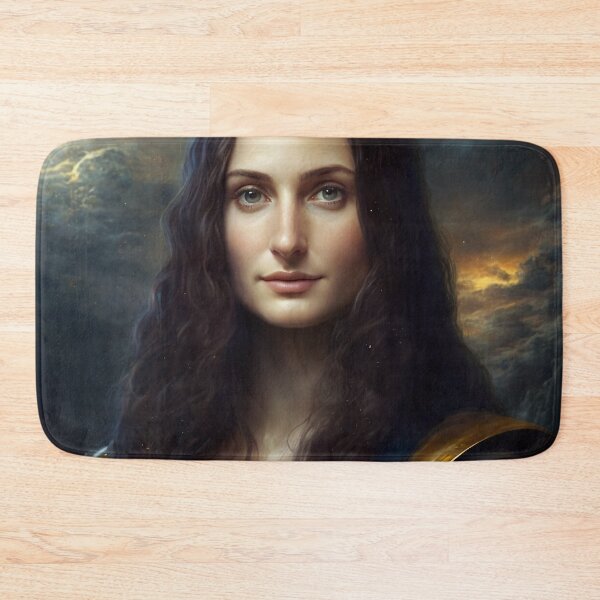Item preview, Mona Lisa Astronaut Realistic Painting designed and sold by unrealartwork.