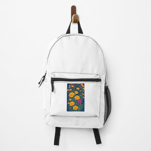 Item preview, Marigold flower artwork designed and sold by GroovyDino.