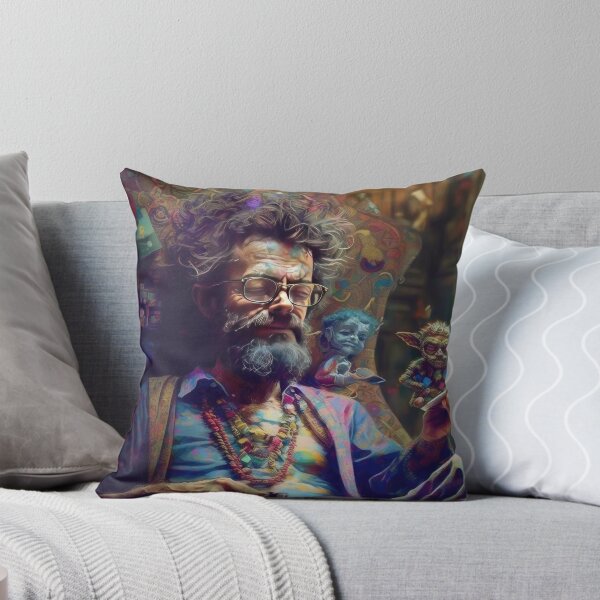 Item preview, Terence McKenna Meditates With DMT Elves designed and sold by JohnVibes.