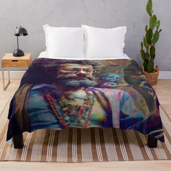 Item preview, Terence McKenna Meditates With DMT Elves designed and sold by JohnVibes.