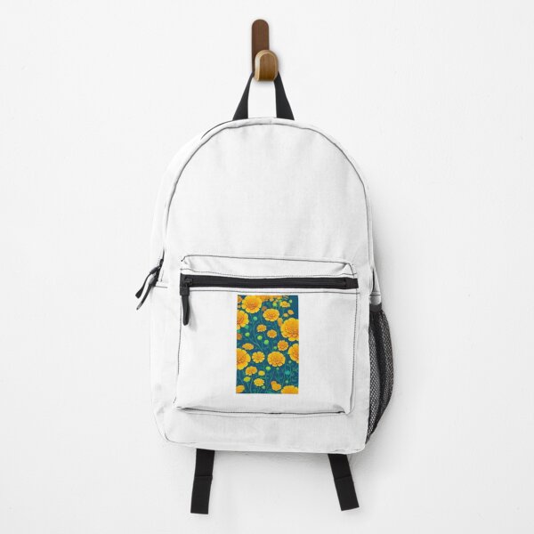 Item preview, Marigold flower artwork designed and sold by GroovyDino.