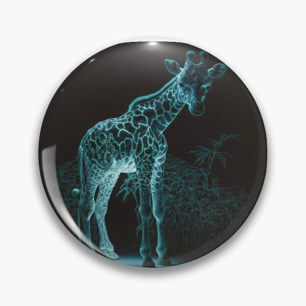 Item preview, Bioluminescent Giraffe designed and sold by Solace Sparkles.