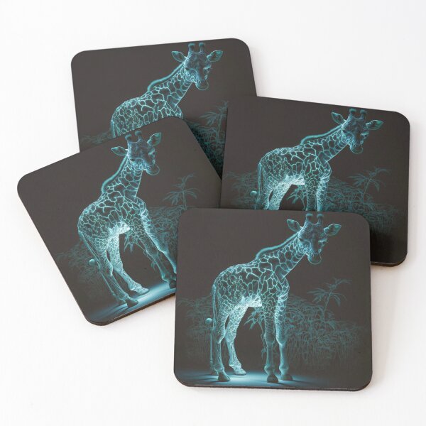 Item preview, Bioluminescent Giraffe designed and sold by Solace Sparkles.