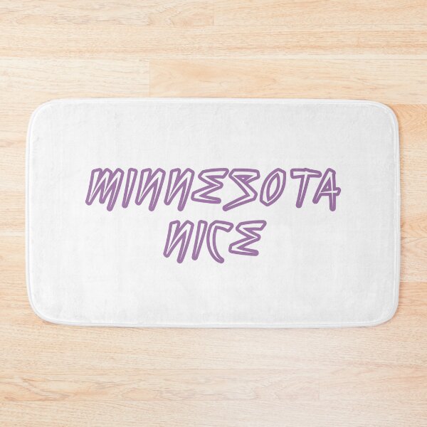 Item preview, Minnesota Nice (Purple & White Font) designed and sold by T.A.S. BRAND.
