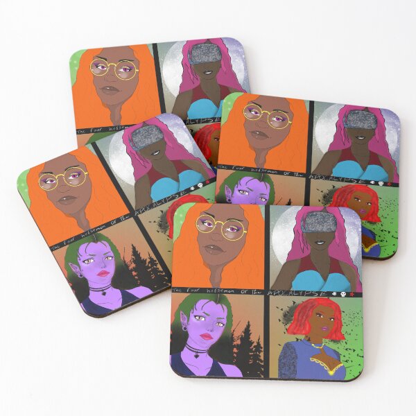 Item preview, Four horsemen of the apocalypse designed and sold by Kimothykitti.