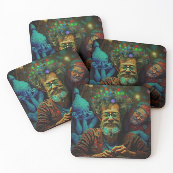 Item preview, Terence Mckenna Hanging Out With The DMT Elves designed and sold by JohnVibes.
