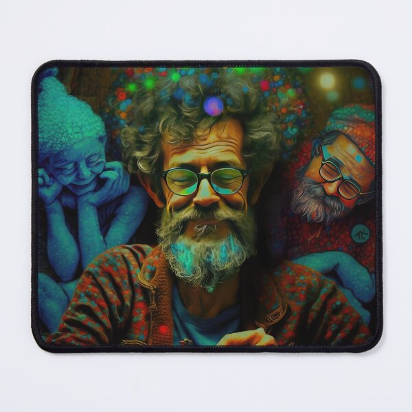Item preview, Terence Mckenna Hanging Out With The DMT Elves designed and sold by JohnVibes.