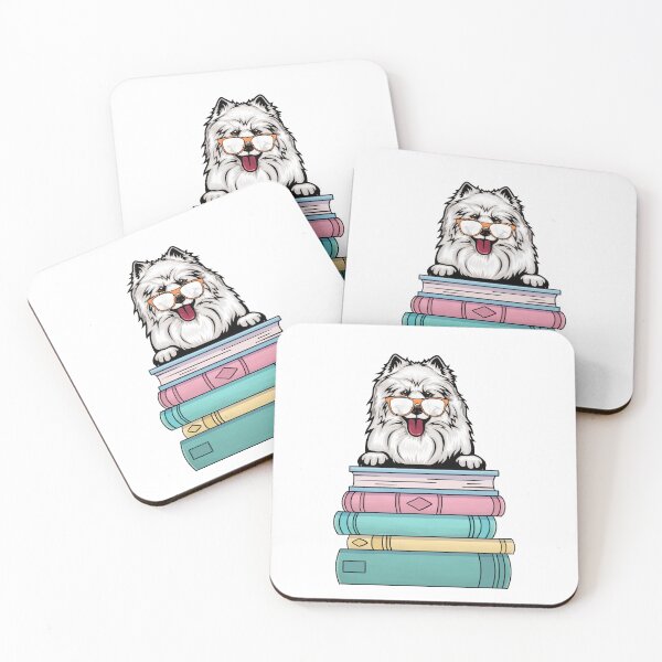 Item preview, Samoyed And Books designed and sold by TheAnimalZ00.