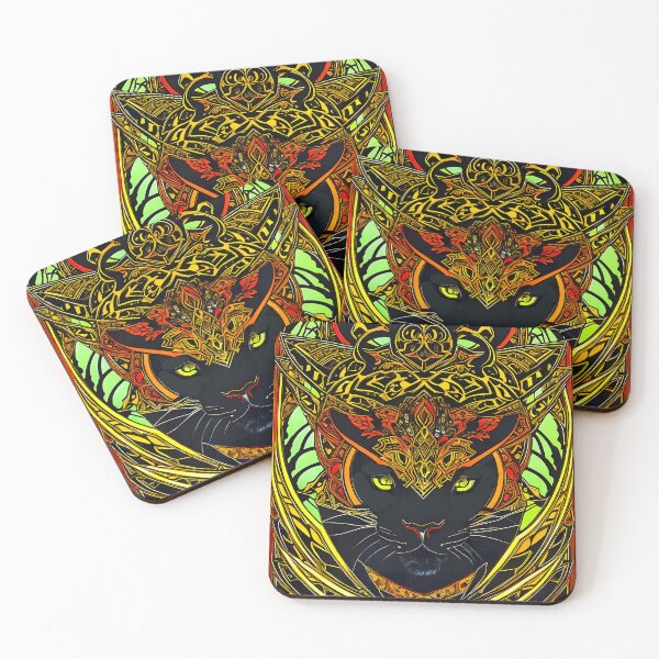 Item preview, The Royal Black Panther designed and sold by PictureNZ.