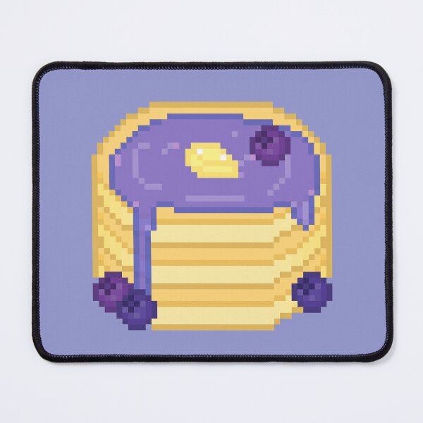 Item preview, pixel blueberry pancakes designed and sold by autumnalmanac.