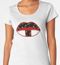 Padmé - Bold Lipstick Women's Premium T-Shirt