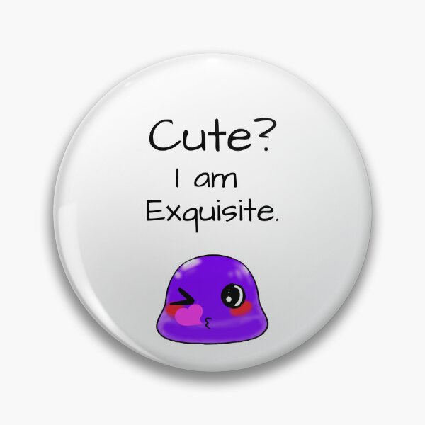Item preview, Cute? I am exquisite sassy Tiny Purple Blob emoji designed and sold by TinyPurpleHouse.