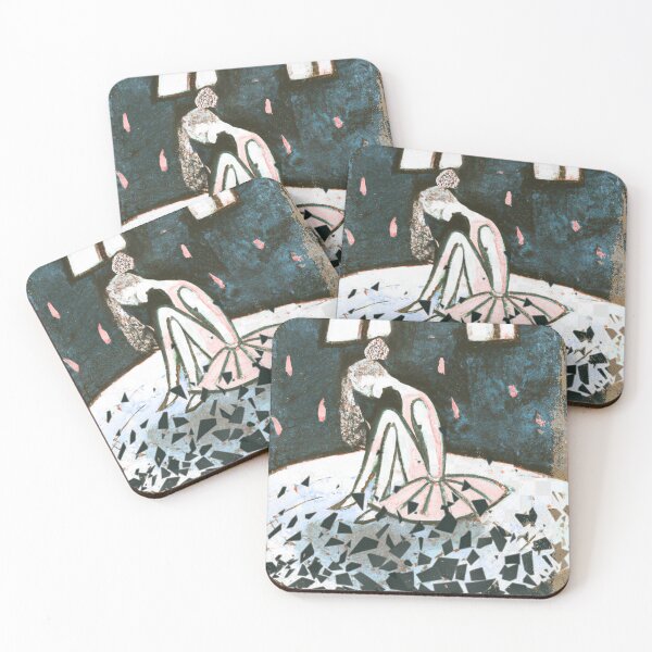 Item preview, The other lonely ballerina illustration designed and sold by PatyEmiko.