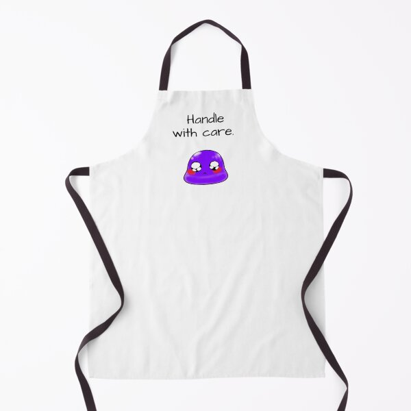 Item preview, Handle with care sassy Tiny Purple Blob emoji designed and sold by TinyPurpleHouse.