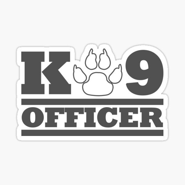 Protect and Serve K9 Police Thin Blue Line German Shepherd Dog Retractable  Reel Premium Metal Chrome Badge ID Card Holder Clip