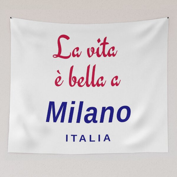 Item preview, Milan, Italy - La vita è bella a Milano designed and sold by leemcnut.