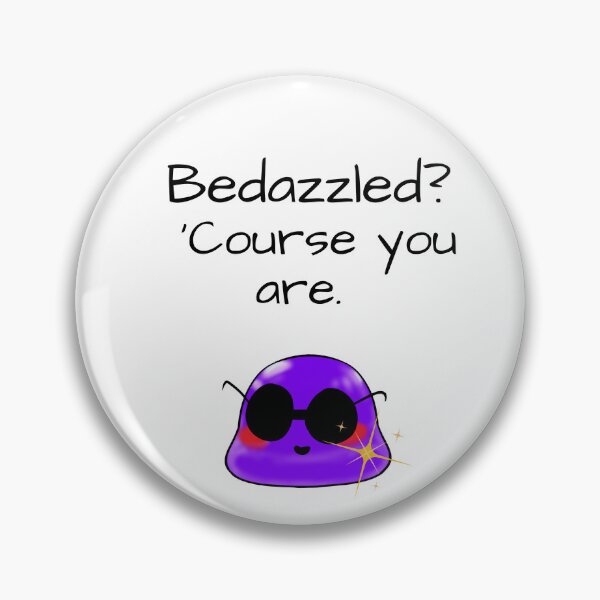 Artikelvorschau, Geblendet? Natürlich bist du frech. Winziger lila Blob-Emoji entworfen und verkauft von TinyPurpleHouse.
