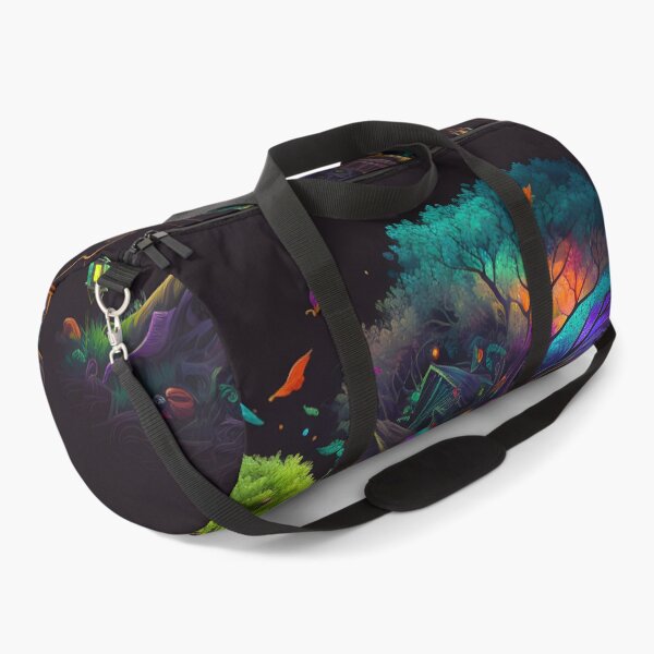 Item preview, Psychedelic Trippy Rainbow Rave Treehouse designed and sold by Iosis-Art.