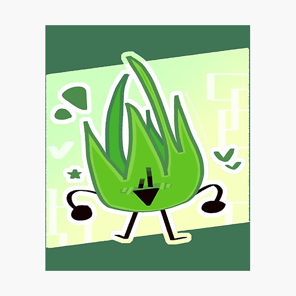 Item preview, bfb grassy!   designed and sold by Boyceidem.