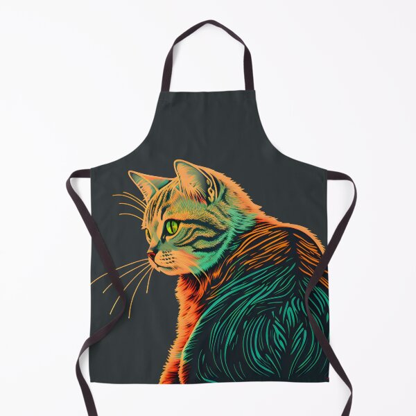 Item preview, A cat turning its head designed and sold by Warehouse46.