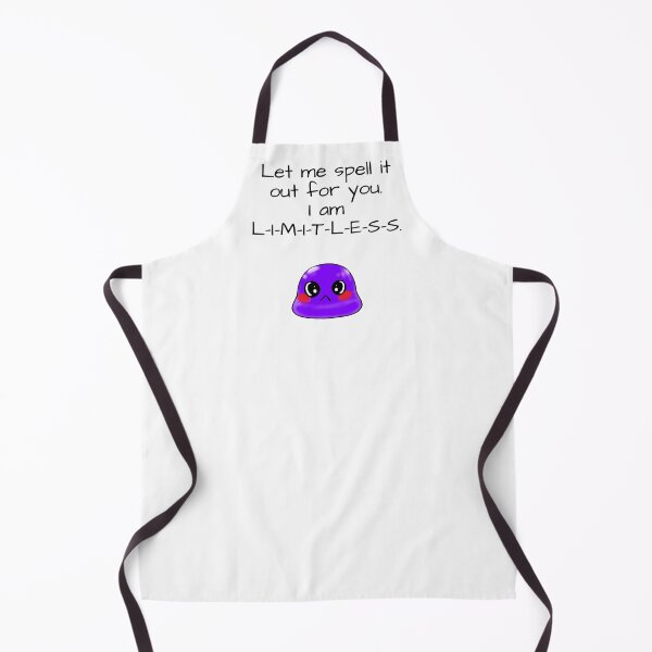 Item preview, I am limitless sassy Tiny Purple Blob emoji designed and sold by TinyPurpleHouse.