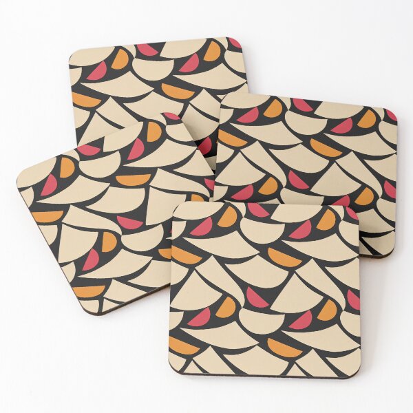 Item preview, Red, Orange and Ivory wonderful pattern designed and sold by MrLacarte.