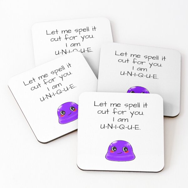Item preview, I am unique sassy Tiny Purple Blob emoji designed and sold by TinyPurpleHouse.