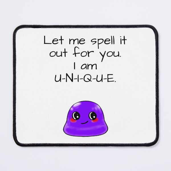 Item preview, I am unique sassy Tiny Purple Blob emoji designed and sold by TinyPurpleHouse.