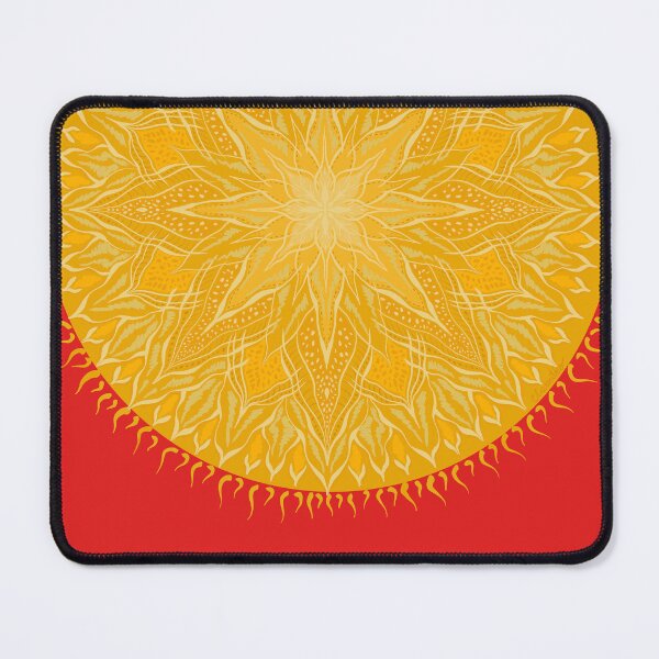 Item preview, The SUN _Golden-Juicy Red designed and sold by ElaMilkoDESIGN.
