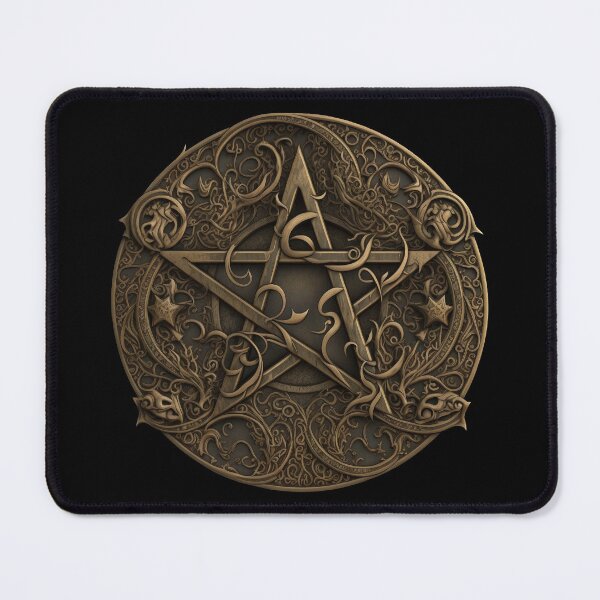Item preview, Ornate Bronze Five Pointed Star (Pentagram) designed and sold by Dragonstrom.