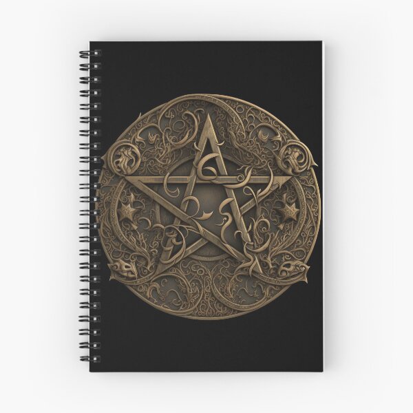 Item preview, Ornate Bronze Five Pointed Star (Pentagram)  designed and sold by Dragonstrom.