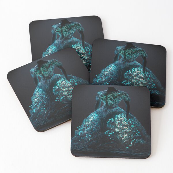 Item preview, Bioluminescent Gown designed and sold by Solace Sparkles.