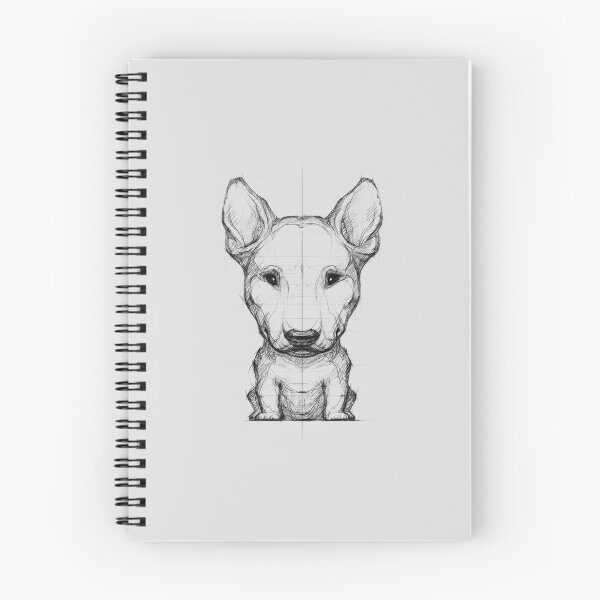 Item preview, Bull Terrier Pencil Drawing designed and sold by Bullterrier.