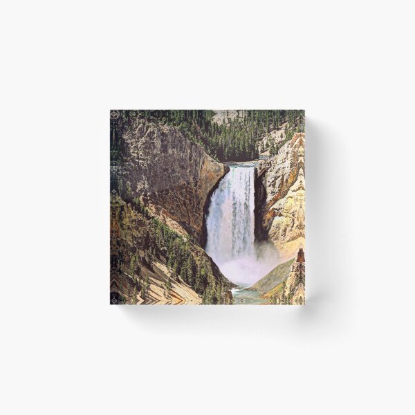 Item preview, Lower Yellowstone Falls designed and sold by Catherine Sherman.